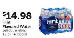 Fareway Hint Flavored Water offer
