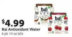 Fareway Bai Antioxidant Water offer