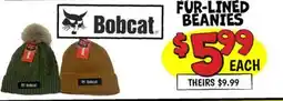 Ollie's Bobcat WOMEN'S FUR-LINED BEANIES offer
