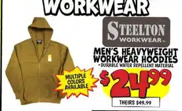 Ollie's STEELTON MEN'S HEAVYWEIGHT WORKWEAR HOODIES offer