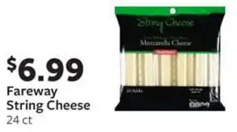 Fareway Fareway String Cheese offer
