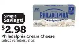 Fareway Philadelphia Cream Cheese offer