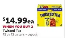 Fareway Twisted Tea offer