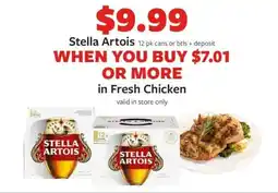 Fareway Stella Artois offer