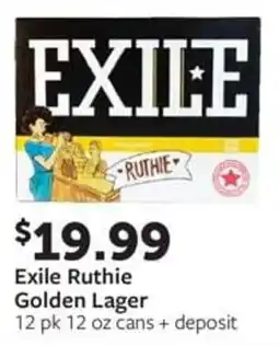 Fareway Exile Ruthie Golden Lager offer