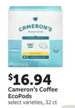 Fareway Cameron's Coffee EcoPods offer
