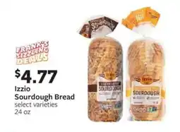 Fareway Izzio Sourdough Bread offer