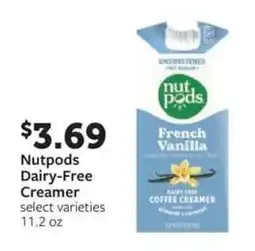 Fareway Nutpods dairy-free creamer offer