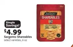 Fareway Sargento Shareables offer