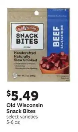 Fareway Old Wisconsin Snack Bites offer