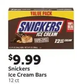 Fareway Snickers Ice Cream Bars offer