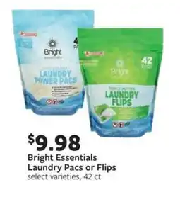 Fareway Bright Essentials Laundry Pacs or Flips offer