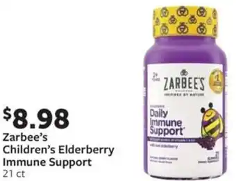 Fareway Zarbee's Children's Elderberry Immune Support offer