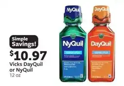 Fareway Vicks DayQuil or NyQuil offer