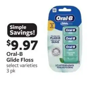 Fareway Oral-B Glide Floss offer