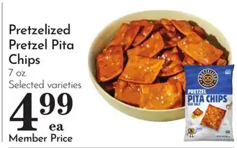 Pavilions Pretzelized Pretzel Pita Chips offer