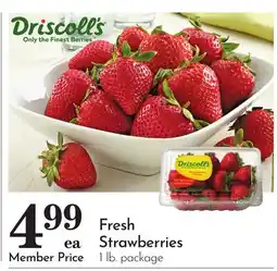 Pavilions Fresh Strawberries offer