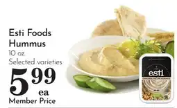 Pavilions Esti Foods Hummus offer