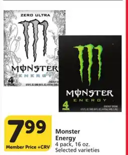 Vons Monster Energy offer