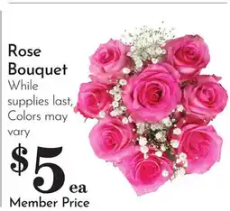 Pavilions Rose Bouquet offer