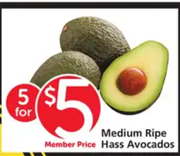 Vons Medium Ripe Hass Avocados offer