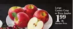 Pavilions Large Cosmic Crisp or Envy Apples offer