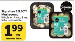 Vons Signature SELECT Mushrooms offer
