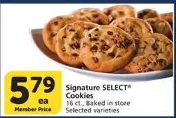 Vons Signature SELECT Cookies offer