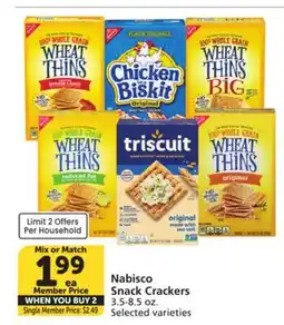 Vons Nabisco Snack Crackers offer