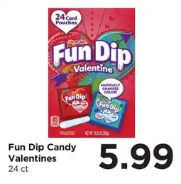 Food 4 Less Fun Dip Candy Valentines offer