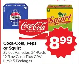 Food 4 Less Coca-Cola, Pepsi or Squirt offer