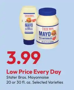 Stater Bros Stater Bros. Mayonnaise offer