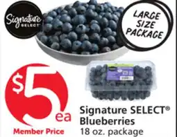 Vons Signature SELECT Blueberries offer