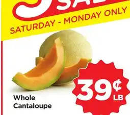 Food 4 Less Whole Cantaloupe offer