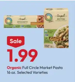 Stater Bros Organic Full Circle Market Pasta offer