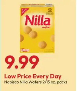 Stater Bros Nabisco Nilla Wafers offer