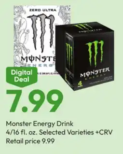 Stater Bros Monster Energy Drink offer