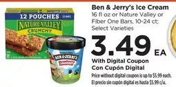 Food 4 Less Ben & Jerry's Ice Cream offer