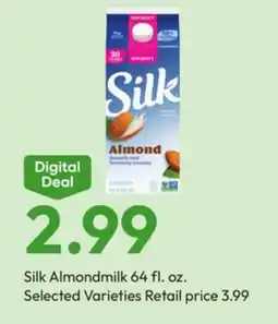 Stater Bros Silk Almondmilk offer
