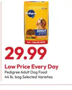 Stater Bros Pedigree Adult Dog Food offer