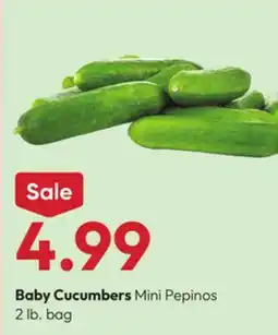 Stater Bros Baby Cucumbers offer