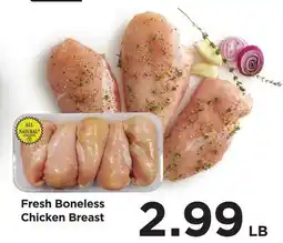 Food 4 Less Fresh Boneless Chicken Breast offer