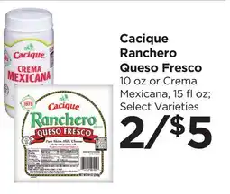 Food 4 Less Cacique Ranchero Queso Fresco offer