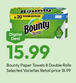 Stater Bros Bounty Paper Towels offer