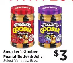 Food 4 Less Smucker's Goober Peanut Butter & Jelly offer