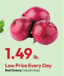 Stater Bros Red Onions offer