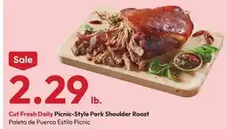 Stater Bros Picnic-Style Pork Shoulder Roast offer