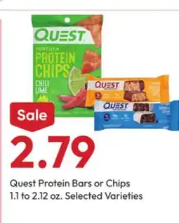 Stater Bros Quest Protein Bars or Chips offer