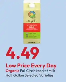 Stater Bros Full Circle Market Milk offer