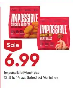 Stater Bros Impossible Meatless offer